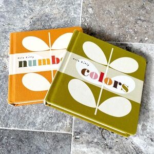 Orla Kiely Board Books :: Set of 2 :: Numbers + Colors